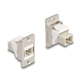   Delock Panel tartó Keystone modul optikai szál SC Simplex anya-anya kúpos (DL-67168)