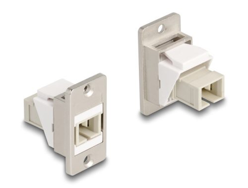 Delock Panel tartó Keystone modul optikai szál SC Simplex anya-anya kúpos