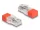 Delock RJ45 apa lezáró rezisztorral 120 Ohm piros (DL-67186)