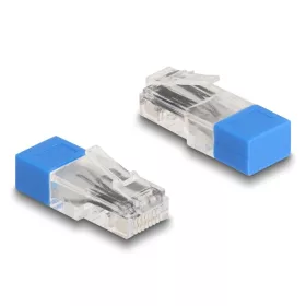   Delock RJ45 apa lezáró rezisztorral 120 Ohm kék (DL-67187)
