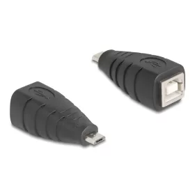   Delock USB 2.0 adapter Micro-B-típusú USB apa - USB B-típusú anya (DL-67201)