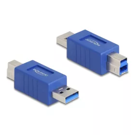   Delock USB 5 Gbps adapter A-típusú USB apa   B-típusú USB apa (elforgatott elrendezés) (DL-67213)