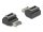 Delock Adapter USB 10 Gbps E-típusú A kulcs apa   anya hajlított (DL-67237)