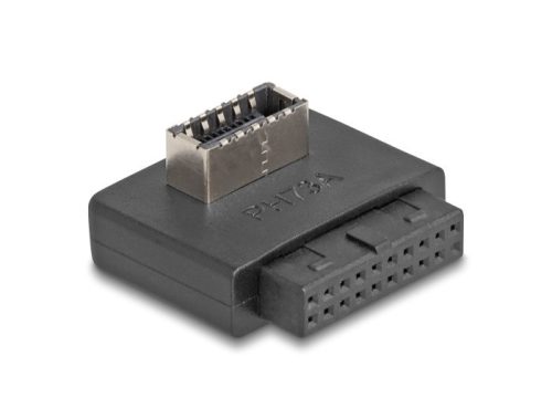 Delock USB 5 Gbps átalakító, tűfejes anya   belső A kulcs anya ívelt kerettel rendelkező