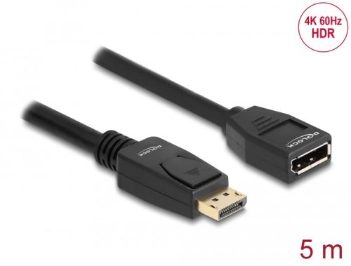 Delock DisplayPort 1.2 bővítőkábel 4K 60 Hz 3 m