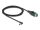 Delock PoweredUSB kábel apa 12 V - DC 5,5 x 2,1 mm apa ívelt 2 m (DL-80012)