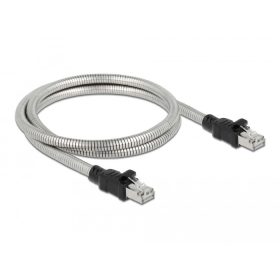   Delock RJ45, fém borítású kábel Cat.6A U/FTP, 3 méter (DL-80110)