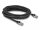 Delock RJ45 hálózati kábel Cat.6A S/FTP PUR kültéri 5 m fekete