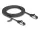 Delock RJ45 lapos patch kábel apa - apa Cat.8.1 flexibilis 2 m fekete (DL-80180)