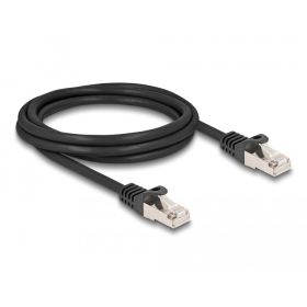   Delock RJ50 kábel apa - RJ50 apa S/FTP 2 m fekete (DL-80188)