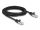 Delock RJ50 kábel apa - RJ50 apa S/FTP 3 m fekete (DL-80189)
