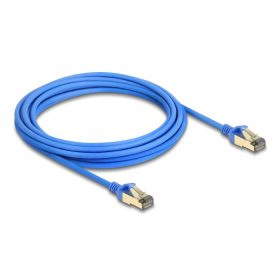   Delock RJ45 hálózati kábel Cat.8.1 F/FTP vékony 5 m kék (DL-80336)