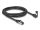Delock RJ45 hálózati kábel Cat.8.1 S/FTP 90  fokban lefelé hajló / egyenes 2 m fekete (DL-80446)