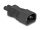 Delock Tápadapter IEC 60320 - C14 - C7, apa / anya, 2,5 A, egyenes