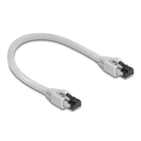   Delock RJ45 hálózati kábel Cat.8.1 S/FTP 0,25 m szürke (DL-80556)
