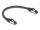 Delock RJ45 hálózati kábel Cat.8.1 S/FTP 0,25 m fekete (DL-80566)