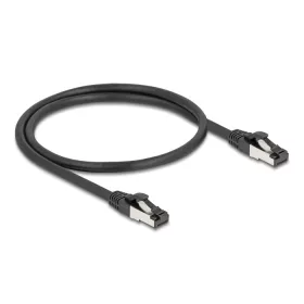   Delock RJ45 hálózati kábel Cat.8.1 S/FTP 0,5 m fekete (DL-80570)