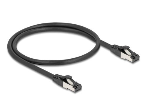 Delock RJ45 hálózati kábel Cat.8.1 S/FTP 0,5 m fekete