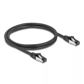   Delock RJ45 hálózati kábel Cat.8.1 S/FTP 1 m fekete (DL-80571)