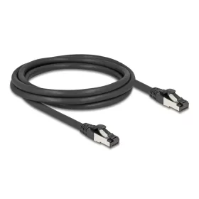   Delock RJ45 hálózati kábel Cat.8.1 S/FTP 2 m fekete (DL-80572)