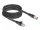 Delock M12 kábel X-kódolt 8 tűs apa - RJ45 apa Cat.5e S/FTP flexibilis 5 m fekete (DL-80585)
