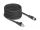 Delock M12 kábel X-kódolt 8 tűs apa - RJ45 anya Cat.5e S/FTP flexibilis 10 m fekete (DL-80595)