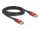Delock DisplayPort kábel 8K 60 Hz 3 m piros fém