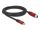Delock USB 5 Gbps kábel USB Type-C  apa - USB B-típusú apa 2 m piros fém