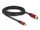Delock USB 5 Gbps kábel USB Type-C  apa - USB B-típusú apa 3 m piros fém (DL-80614)