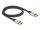 Delock DisplayPort kábel 16K 60 Hz 1 m ezüst fém (DL-80633)