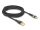 Delock USB 2.0 kábel A-típusú apa - USB Type-C  apa gyors töltővel 60 W áttetsző 3 m