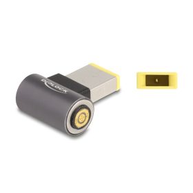   Delock Adapter Lenovo Laptop töltő kábelhez 11,0 x 4,5 mm apa   mágneses 8 tűs konnektor (DL-80783)