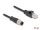 Delock Kábel M12 D kódolt 4 tűs apa - RJ45 apa PVC 5 m hosszú