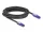 Delock RJ45 hálózati kábel Cat.6 UTP 180 -os hajlítással apák fekete színű 5 m (DL-80929)