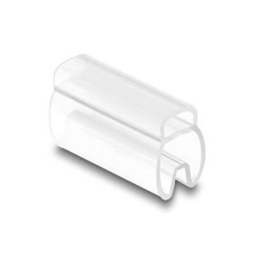   Delock Kábel jelölő 4 mm - 7 mm átmérőjű kábelhez 50 db. Áttetsző (DL-80951)