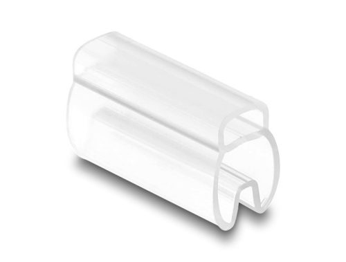 Delock Kábel jelölő 4 mm - 7 mm átmérőjű kábelhez 50 db. Áttetsző