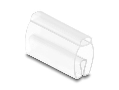 Delock Kábel jelölő 6 mm - 10 mm átmérőjű kábelhez 50 db. Áttetsző