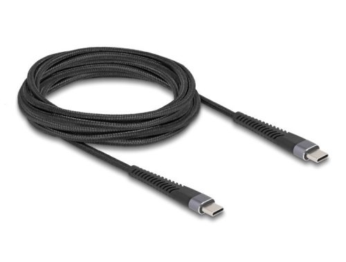 Delock USB 2.0 kábel USB Type-C  apa - apa meghosszabbított hajlítás védelemmel 60 W 3 m