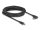 Delock Aktív USB 10 Gbps kábel USB Type-C  apa- balra / jobbra hajlított apa 5 m 8K PD 60 W E-Markerrel (DL-81196)