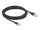 Delock USB 2.0 kábel USB A-típusú dugó - USB Type-C  dugó 4 m fekete Szilikon