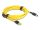 Delock kábel RJ45 dugó Cat.6-Mini I/O 8 tűs D-alakú 2-es típusú dugó 3 m sárga