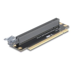   Delock Riser kártya PCI Express 3.0 x16 apa x16-os bővítőhelyre 90 -os jobbra szögben - Slot magasság 23 mm (DL-81291)