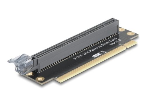 Delock Riser kártya PCI Express 3.0 x16 apa x16-os bővítőhelyre 90 -os jobbra szögben - Slot magasság 23 mm