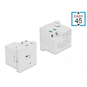   Delock Easy 45 USB töltő port modul 1 x USB Type-C  PD csatlakozó felülettel (DL-81312)