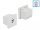 Delock Easy 45 USB töltő port modul 1 x A-típusú és 1 x USB Type-C  csatlakozó felülettel