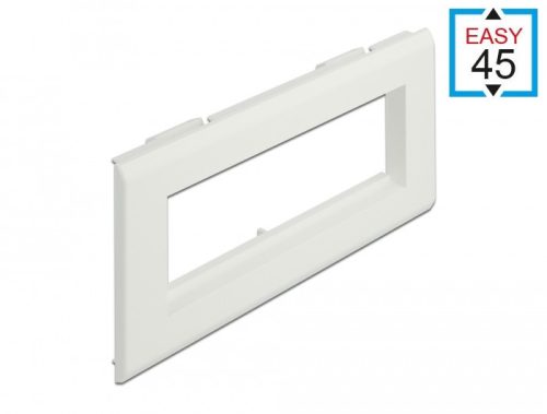 Delock Easy 45 modul tartó telepítési csatornához 175 x 80 mm
