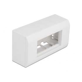   Delock Easy 45 Modul felületre rögzített háza, 152 x 82 mm, fehér (DL-81333)
