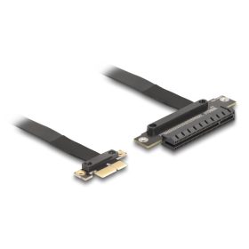   Delock Riser kártya PCI Express 3.0 x1 x1 apa x8-as bővítőhelyre, 30 cm-es kábellel (DL-81496)