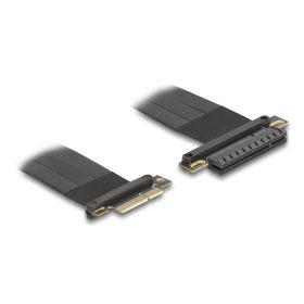   Delock Riser kártya PCI Express 3.0 x4 x4-es apa x8-as bővítőhelyre, 30 cm-es kábellel (DL-81497)