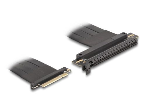 Delock Riser kártya PCI Express 3.0 x8 x8 apa x16 foglalatba, 30 cm-es kábellel